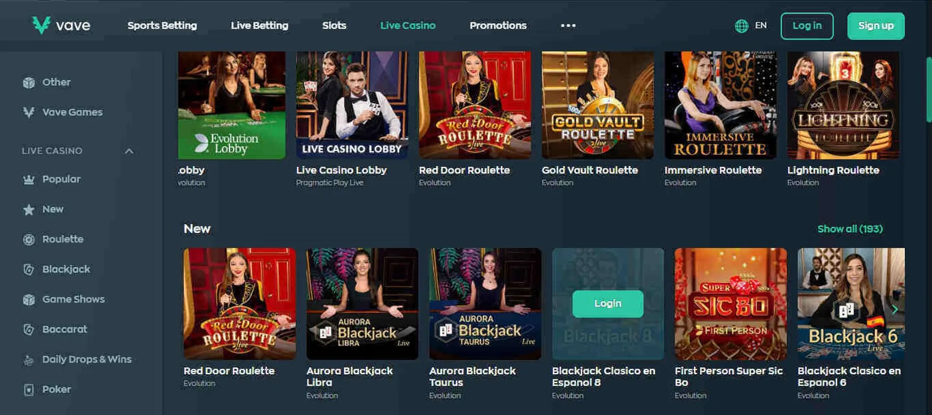Esportbet login